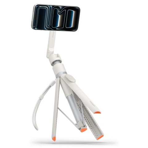 Spigen S582W MagSafe Bluetooth Selfie Stick Tripod - Statyw na smartfon / uchwyt selfie stick (Dune Beige)