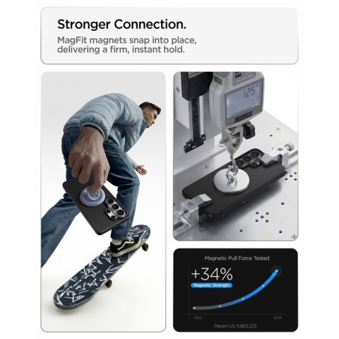 Spigen Thin Fit Mag MagSafe - Etui do Samsung Galaxy S26 Ultra (Czarny)