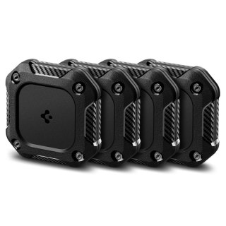Spigen Tough Armor 4-Pack - Etui do Apple AirTag 1 / 2 (Black) (4 szt)
