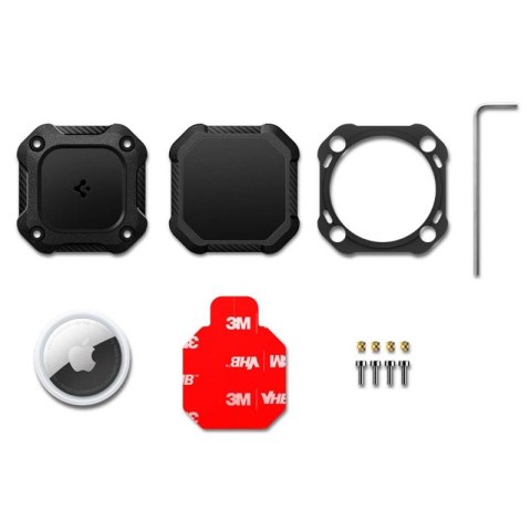 Spigen Tough Armor 4-Pack - Etui do Apple AirTag 1 / 2 (Black) (4 szt)