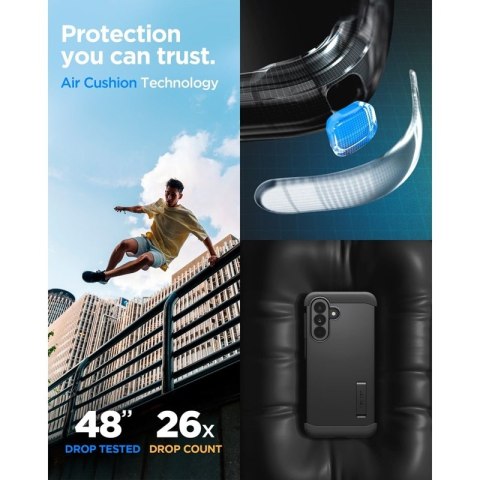 Spigen Tough Armor - Etui do Samsung Galaxy A37 5G (Black)