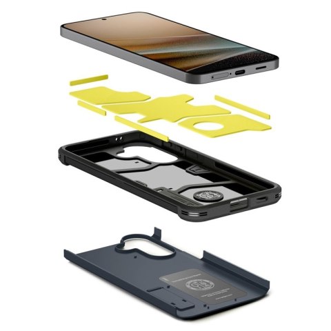 Spigen Tough Armor - Etui do Samsung Galaxy A57 5G (Metal Slate)