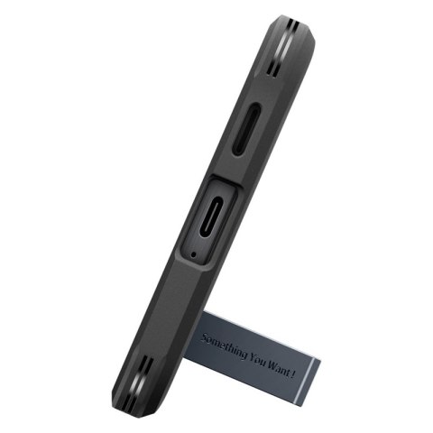 Spigen Tough Armor - Etui do Samsung Galaxy A57 5G (Metal Slate)