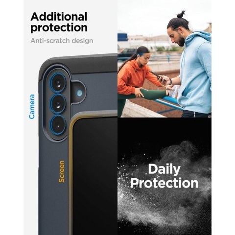Spigen Tough Armor - Etui do Samsung Galaxy A57 5G (Metal Slate)