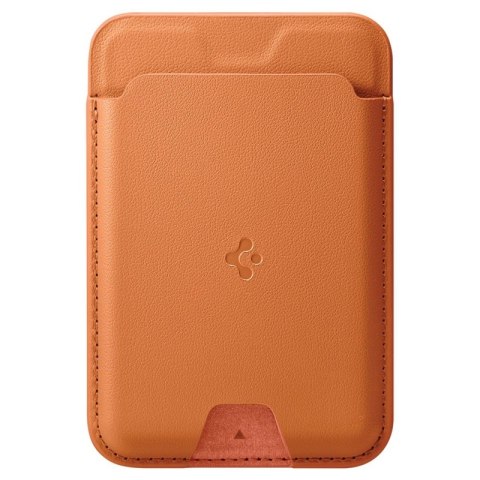 Spigen Valentinus MagSafe - Portfel magnetyczny (Metallic Orange)