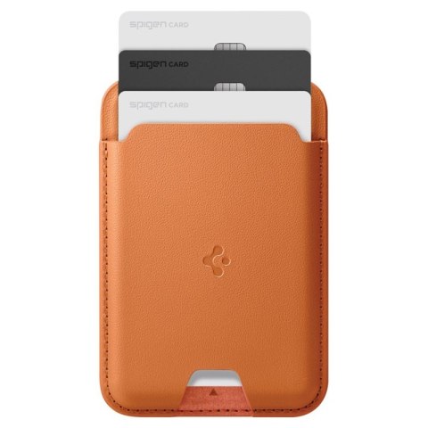 Spigen Valentinus MagSafe - Portfel magnetyczny (Metallic Orange)