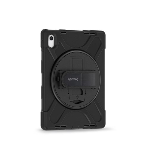 Crong Defender Plus - Pancerne etui iPad 11" A16 (2025) / 10.9" (2022) (czarny)