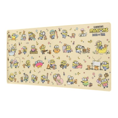 Minions - Mata gamingowa / na biurko XXL Bob & Tim (80 x 35 cm)