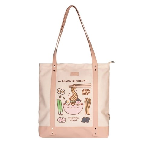 Pusheen - Torba materiałowa na ramię z kolekcji Sushi Roll 40x42 cm