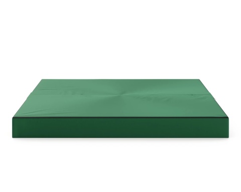Sofa AVIO GARDEN sofa ogrodowa 3-osobowa, wodoodporna, rozkładana do spania, 100x200 cm, Butelkowa Zieleń
