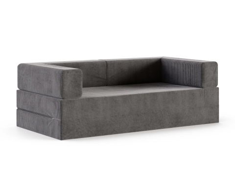 Sofa AVIO rozkładana, wymiary: 200x100x67,5 cm - 200x100 - SZTRUKS - Grafit