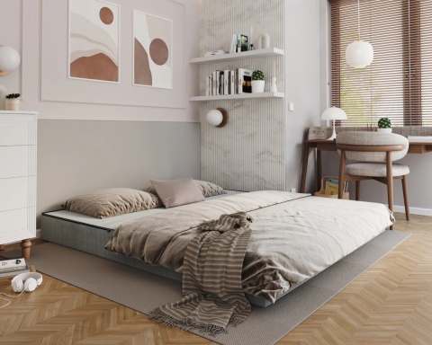Sofa AVIO rozkładana, wymiary: 200x100x67,5 cm - 200x100 - SZTRUKS - Szary