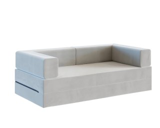 Sofa AVIO wymiary: 200x100x67,5 cm - 200x200 - TRINITY - Mglisty Róż