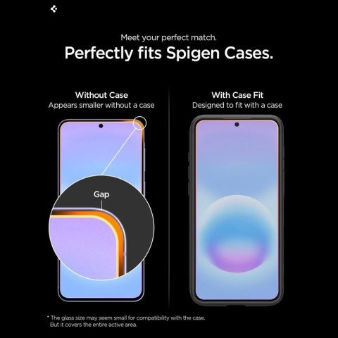 Spigen GLAS.TR EZ Fit Pro 2-Pack - Szkło hartowane do Samsung Galaxy A57 5G (2 szt)