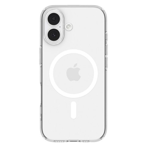 Spigen Liquid Crystal Mag MagSafe - Etui do iPhone 17 (Clear/White)