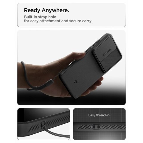 Spigen Optik Armor - Etui do Samsung Galaxy S26 Ultra (Black)
