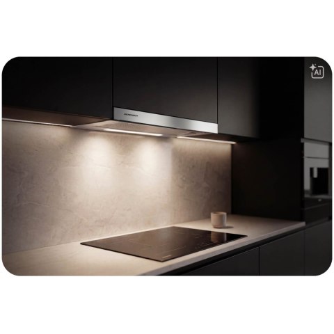 Okap teleskopowy kuchenny podszafkowy 50 cm Berdsen BT-242 inox