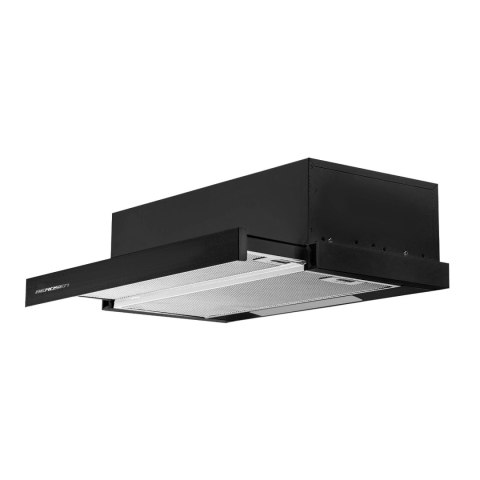 Okap teleskopowy kuchenny podszafkowy 60 cm Berdsen BT-241 czarny