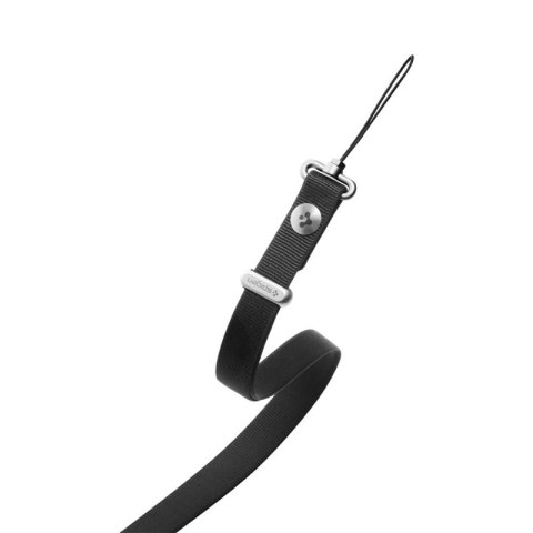 Spigen DA30L Lanyard Strap Crossbody - Uniwersalny pasek / smycz do telefonu (Czarny)