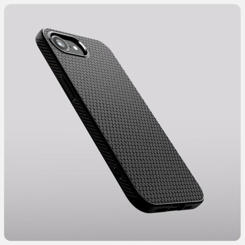 Spigen Liquid Air Mag MagSafe - Etui do iPhone 17e / 16e (Matte Black)