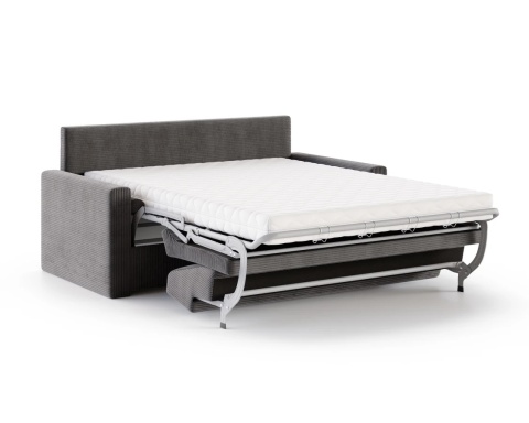 Sofa VIBO wymiary: 185x92x83 cm - 185x92 - SZTRUKS - Grafit