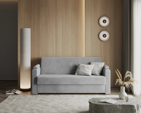 Sofa VIBO wymiary: 185x92x83 cm - 185x92 - SZTRUKS - Szary