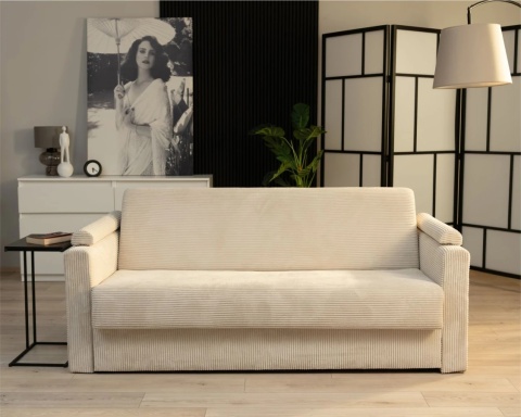 Uniwersalna Sofa z materacem VIBO wymiary 185x92x83 cm  SZTRUKS Turkus