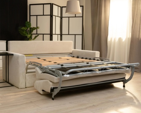 Uniwersalna Sofa z materacem VIBO wymiary 185x92x83 cm  SZTRUKS Turkus