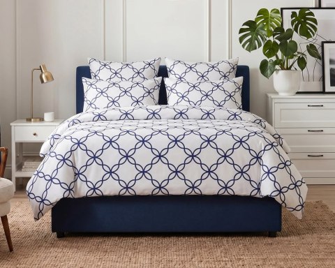 Komplet pościeli bawełnianej BLUE HARMONY 100% bawełna Komplety pościeli: 200 x 220
