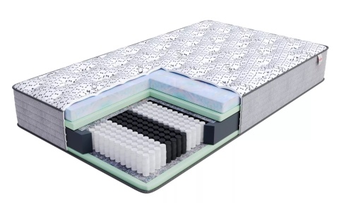 Materac z pamięcią kształtu, H3 OSLO 120x200x29 TENCEL BORDER CARO