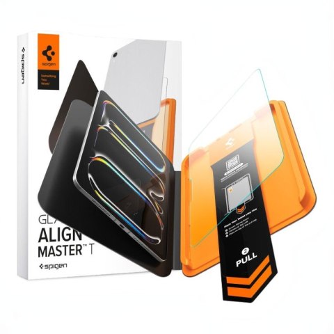 Spigen ALM Glas.tR T - Szkło hartowane do Apple iPad Pro 11" (M5, 2025 / M4, 2024) (Przezroczysty)