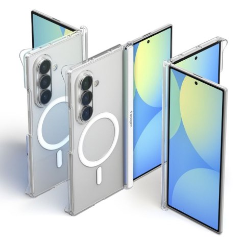 Spigen AirSkin Zero MagSafe - Etui do Samsung Galaxy Z Fold 8 Ultra (Clear/White)