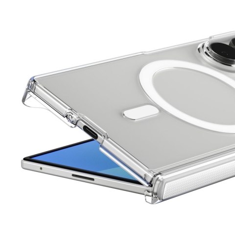 Spigen AirSkin Zero MagSafe - Etui do Samsung Galaxy Z Fold 8 Ultra (Clear/White)