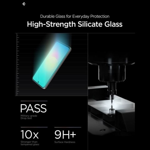Spigen GLAS.TR EZ Fit Pro 2-Pack - Szkło hartowane do Samsung Galaxy A27 5G (2 szt)