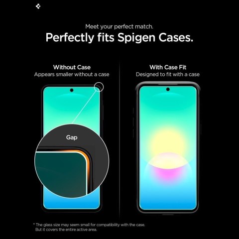 Spigen GLAS.TR EZ Fit Pro 2-Pack - Szkło hartowane do Samsung Galaxy A27 5G (2 szt)