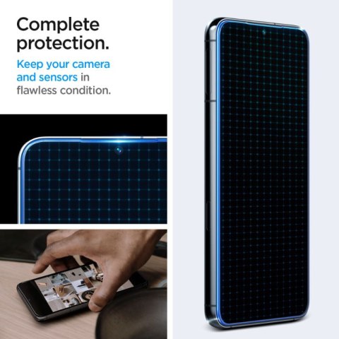 Spigen Glas.TR EZ Fit 2-Pack - Szkło hartowane 2 szt. do Samsung Galaxy S23