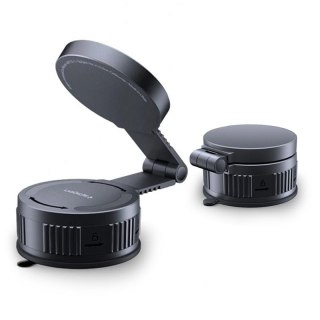 Spigen MFT35-1 Magnetic Dashboard & Windshield & Screen Car Mount - Magnetyczny uchwyt samochodowy MagSafe (Black)