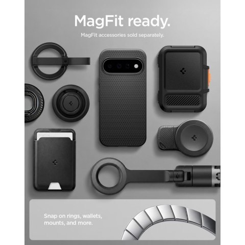 Spigen Liquid Air Mag MagSafe - Etui do Google Pixel 11 (Matte Black)