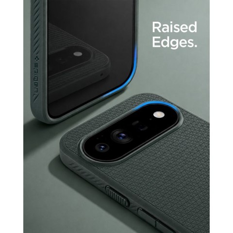 Spigen Liquid Air Mag MagSafe - Etui do Google Pixel 11 Pro (Abyss Green)
