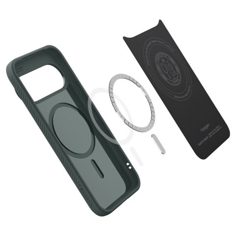 Spigen Liquid Air Mag MagSafe - Etui do Google Pixel 11 Pro XL (Abyss Green)