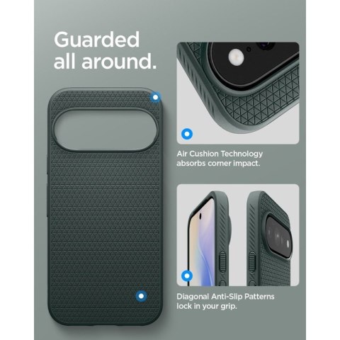 Spigen Liquid Air Mag MagSafe - Etui do Google Pixel 11 Pro XL (Abyss Green)