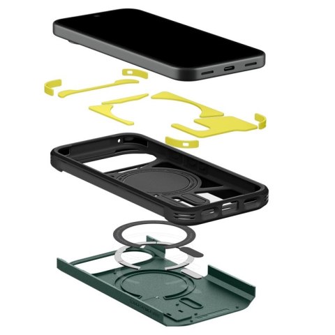 Spigen Tough Armor Mag MagSafe - Etui do Google Pixel 11 (Abyss Green)