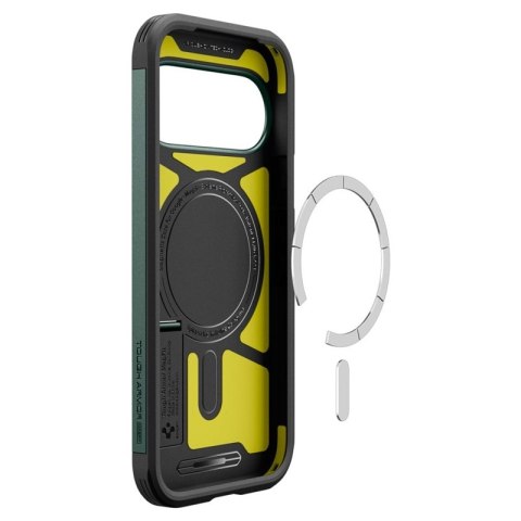 Spigen Tough Armor Mag MagSafe - Etui do Google Pixel 11 (Abyss Green)