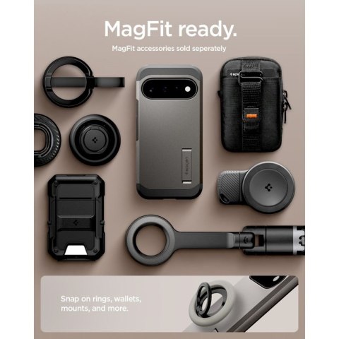 Spigen Tough Armor Mag MagSafe - Etui do Google Pixel 11 (Gunmetal)