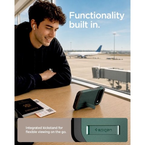 Spigen Tough Armor Mag MagSafe - Etui do Google Pixel 11 Pro (Abyss Green)