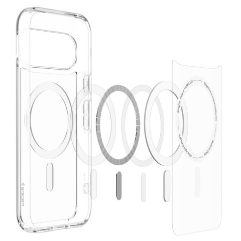Spigen Ultra Hybrid Mag MagSafe - Etui do Google Pixel 11 (Clear/White)