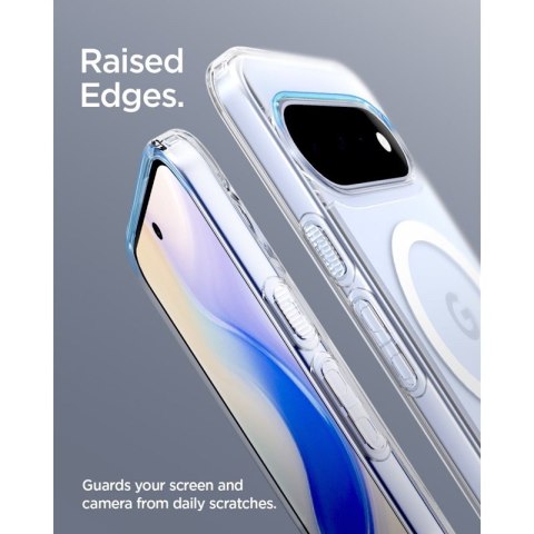 Spigen Ultra Hybrid Mag MagSafe - Etui do Google Pixel 11 (Clear/White)