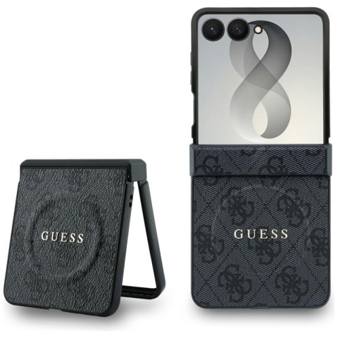Guess 4G Classic MagSafe - Etui Samsung Galaxy Z Flip 8 (czarny)