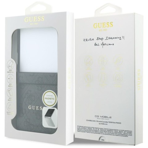Guess 4G Classic MagSafe - Etui Samsung Galaxy Z Flip 8 (czarny)