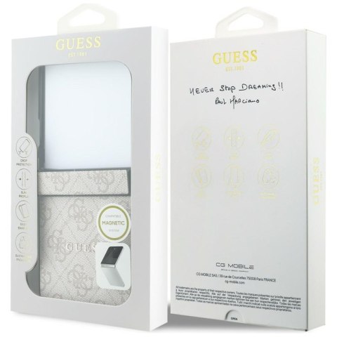 Guess 4G Classic MagSafe - Etui Samsung Galaxy Z Flip 8 (różowy)